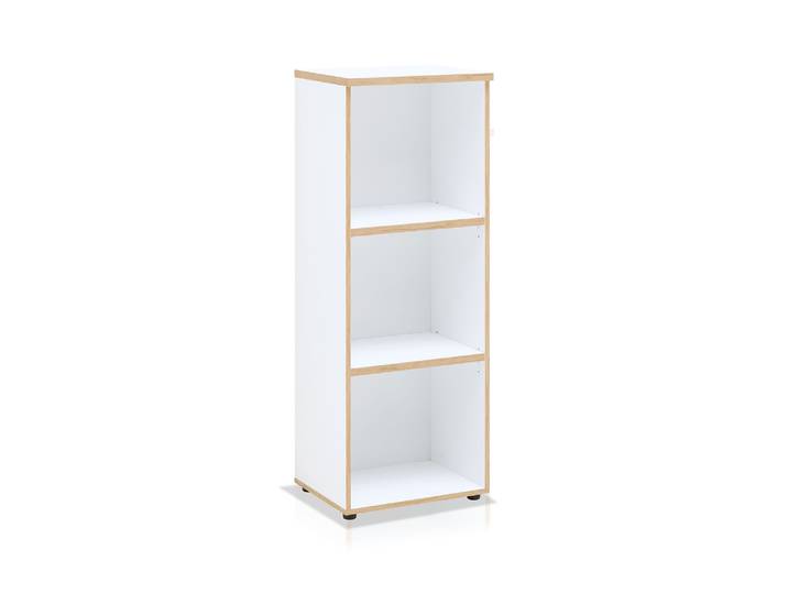 MAILAND Büroregal IV, Material Dekorspanplatte, Weiss
