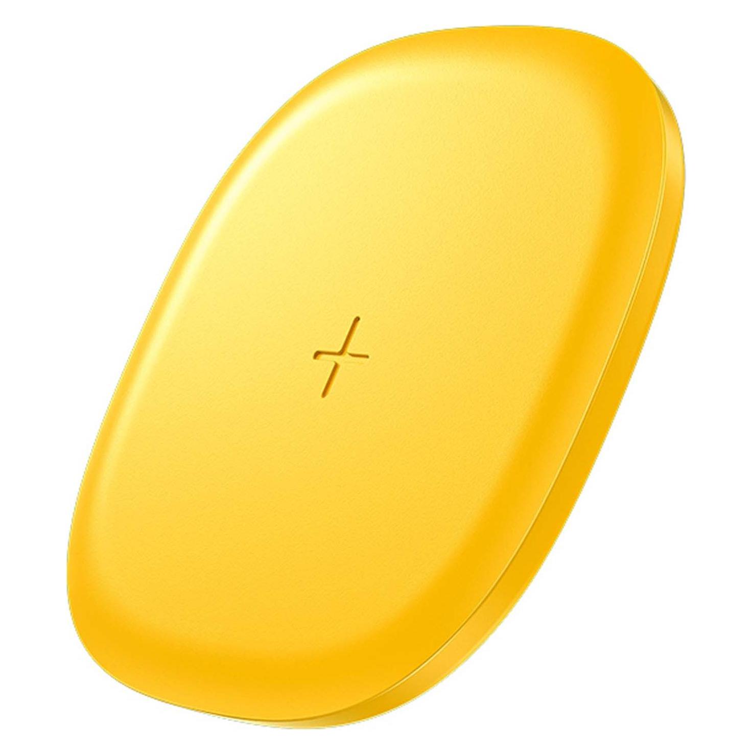 Wekome WP-U165 Tint Series - kabelloses Qi-Induktionsladegerät 15 W (gelb) (15 W) (WK-WP-U165)