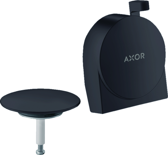 Hansgrohe Exafill S set prêt à monter 58304670 noir mat, bec de baignoire, vidage et trop-plein