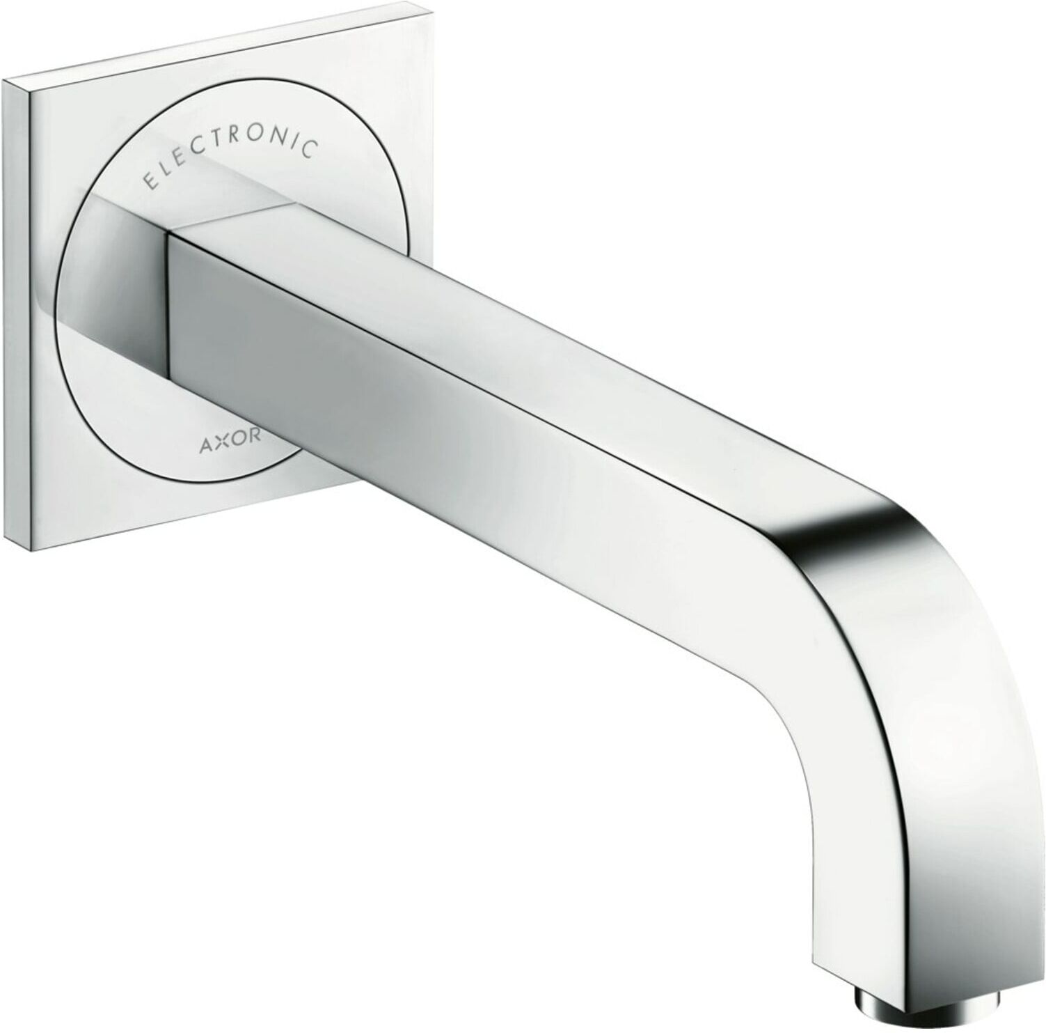Hansgrohe Elektronischer Waschtischmischer Axor Citterio UP, Ausl. 221mm, stainless steel optic (39118800)