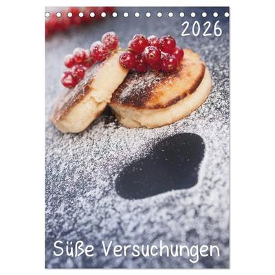 Süße Versuchungen / Geburtstagskalender (Tischkalender 2026 DIN A5 hoch), CALVENDO Monatskalender