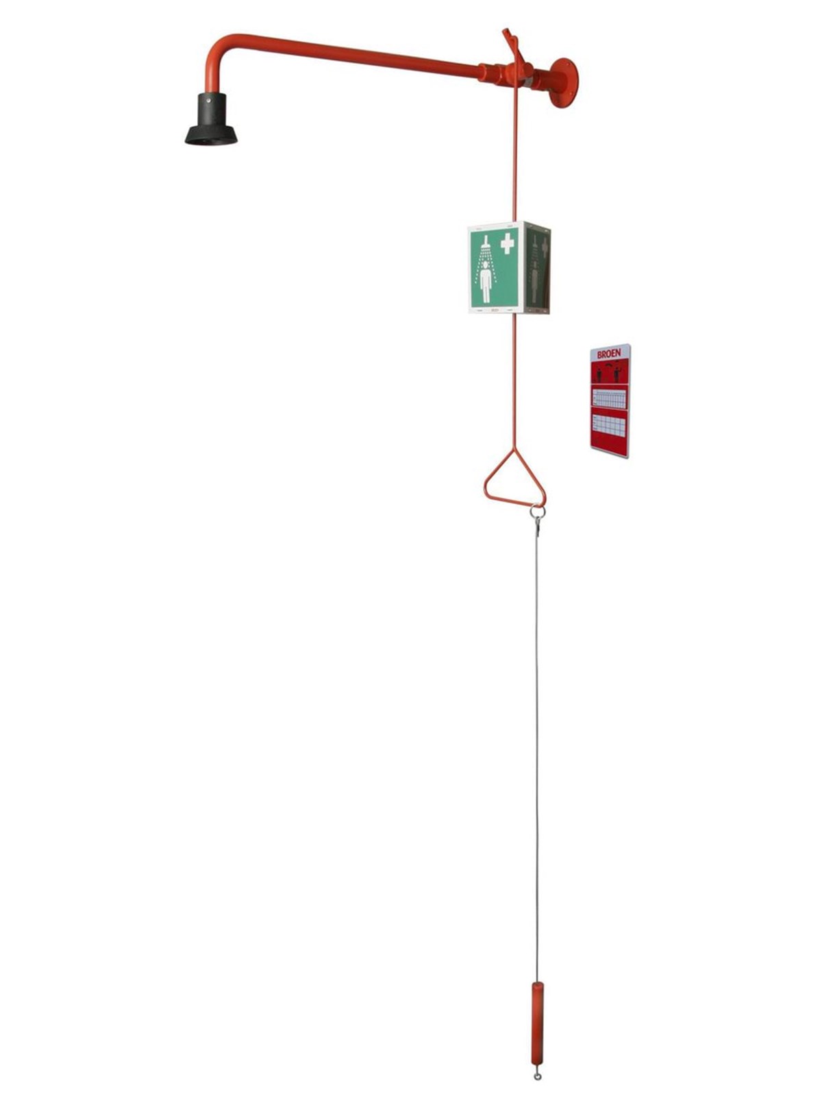 Broen - LAB Body shower wall mounted exposed piping