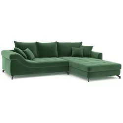 SOMETA Ecksofa Taylor Stoff Green