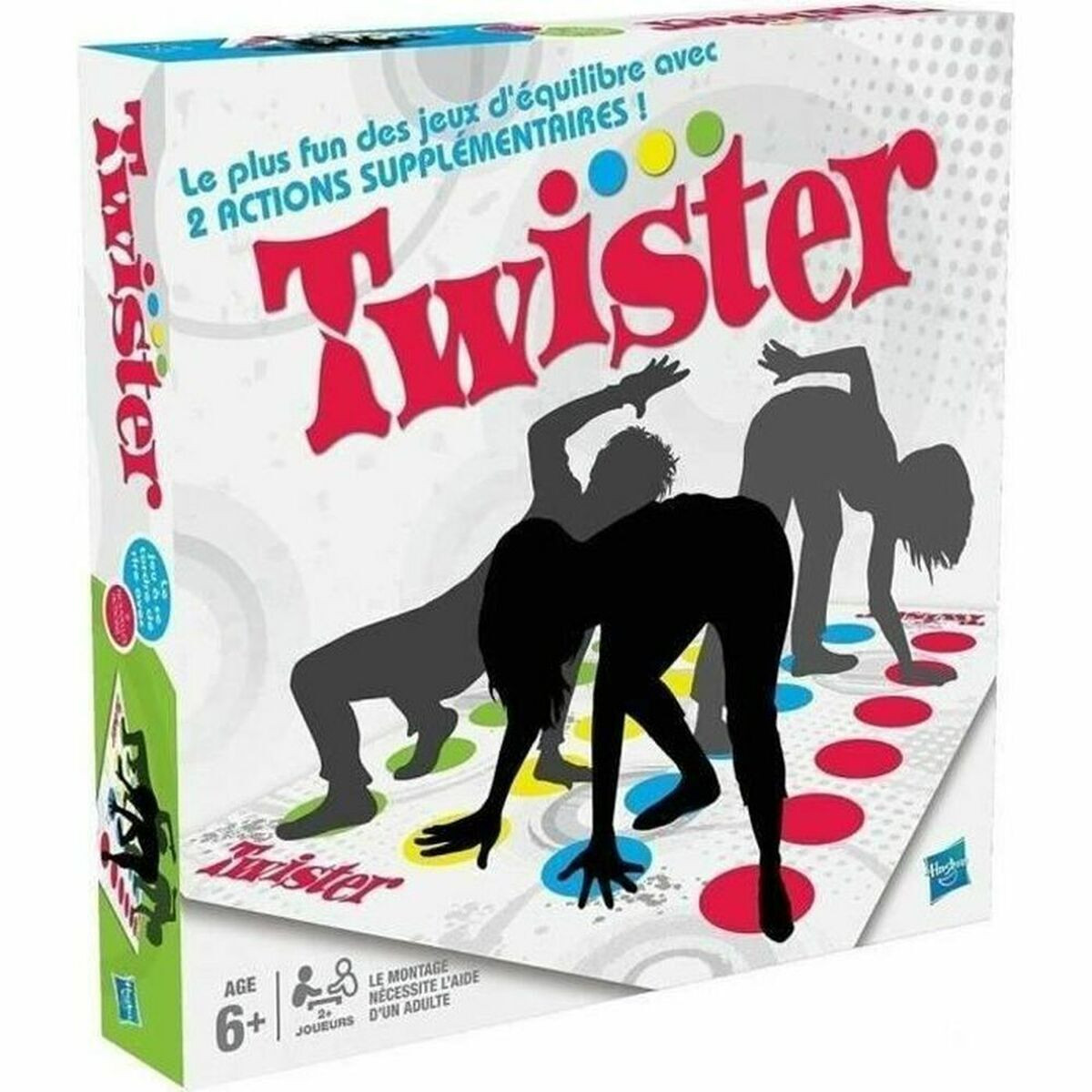 Hasbro Gaming Twister-spel voor 6 spelers