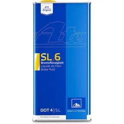 ATE Original Bremsflüssigkeit SL.6 DOT-4 Brake Fluid 5 Liter