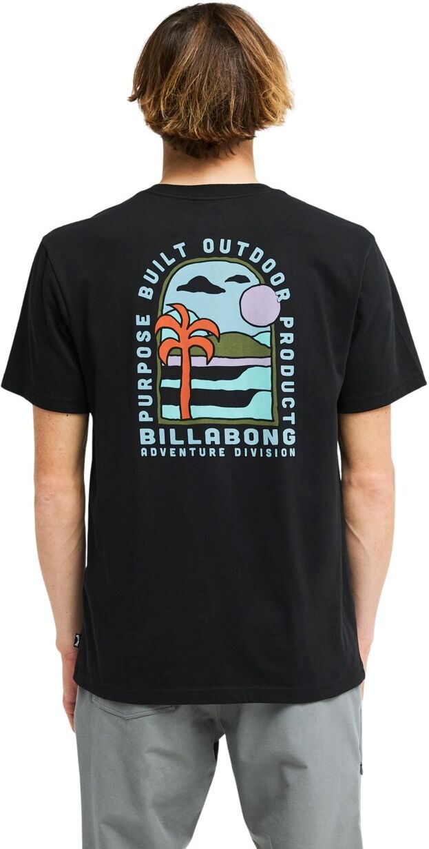 T-Shirt BILLABONG "Sundown", Herren, Gr. XXL, schwarz, Obermaterial: 100% Baumwolle., Shirts T-Shirt schwarz XXL