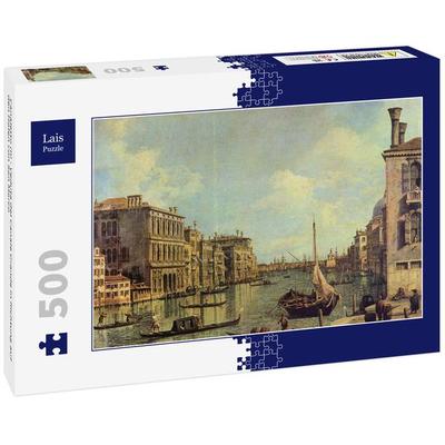 Lais Puzzle Canaletto (II) - Veduta del Canale Grande in Richtung auf den Hafen von San Marco 500 Teile