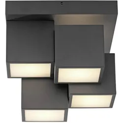 Just Light, Deckenleuchte, Deckenleuchte, 1xLED-Board/17W/3000K, Innenleuchte, IP20 (2400 lm)