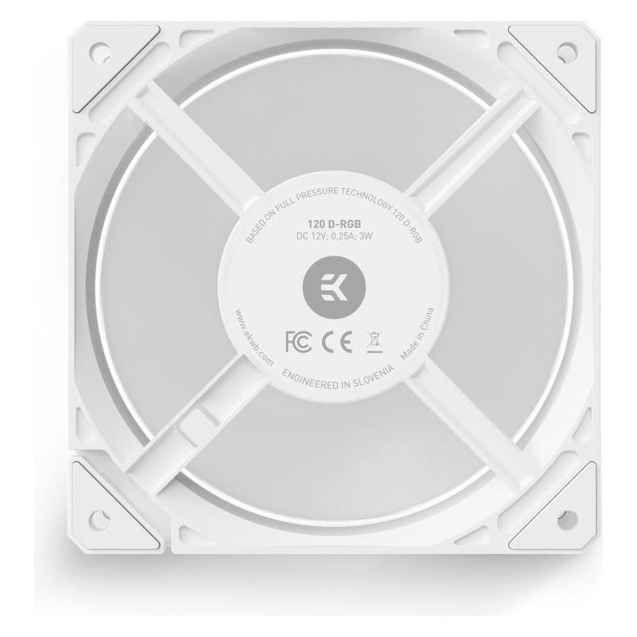 EKWB EK Loop Fan FPT 120D-RGB 550-2300 wh 3831109898048 (120 mm, 1x) (3831109898048)