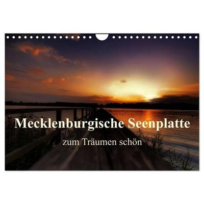 Mecklenburgische Seenplatte - zum Träumen schön (Wandkalender 2027 DIN A4 quer), CALVENDO Monatskalender