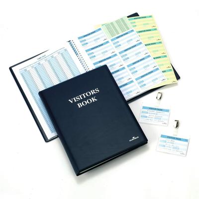 Durable Besucherbuch A4 d.bl für Besucherdaten