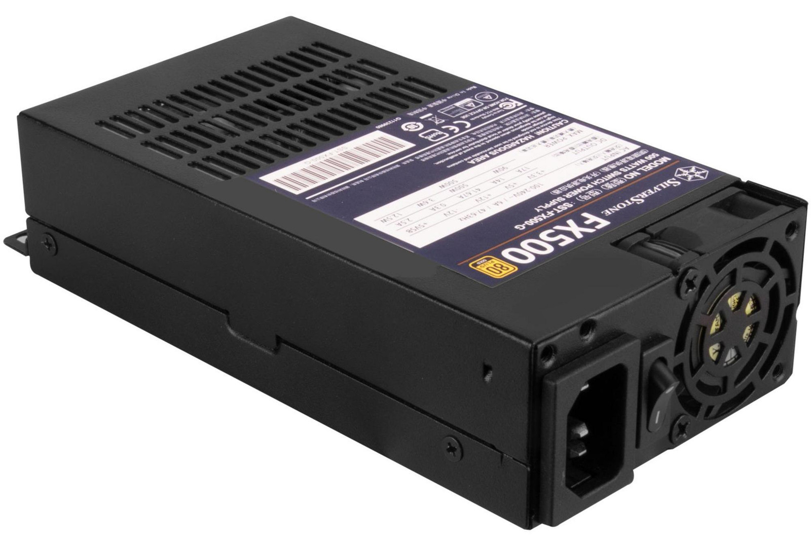Silverstone SST-FX500-G voeding, zwart, 500 watt