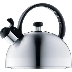 WMF Orbit Wasserkessel / Wasserkocher Induktion / Teekocher 1,5l, Cromargan Edelstahl, Wasserkocher, Schwarz, Silber