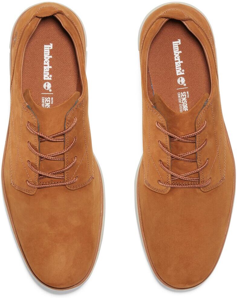 Sneaker TIMBERLAND "BRADSTREET LOW LACE UP SNEAKER", Herren, Gr. 41, Synthetik, saddle, Leder, Schuhe Sneaker saddle 41, Synthetik