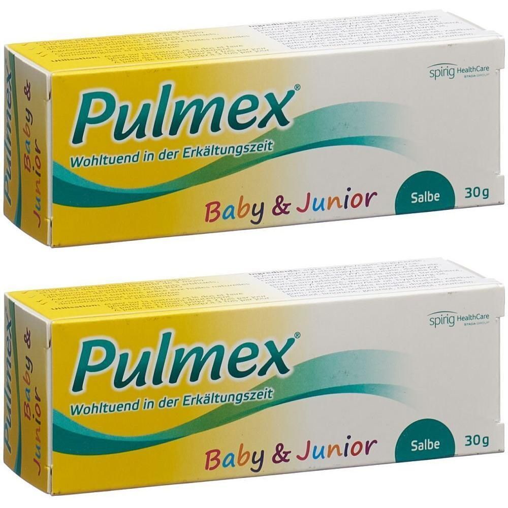 Pulmex Baby & Junior Salbe Tb 30 g x2 2x30