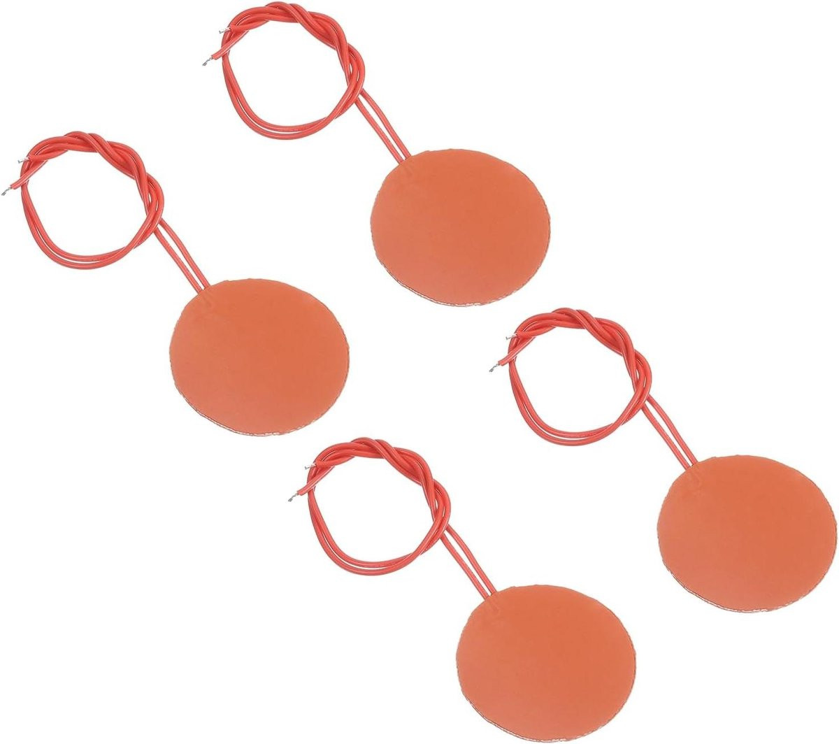 Allecto Plus Silicone verwarmingsmat 12V 5W 50mm, 4 stuks