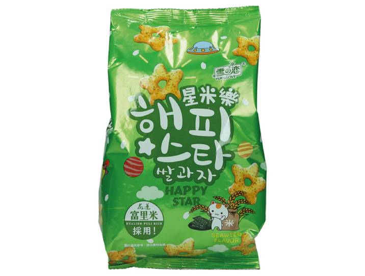 Yuki &amp; Love rijstcracker met zeewier 70 g