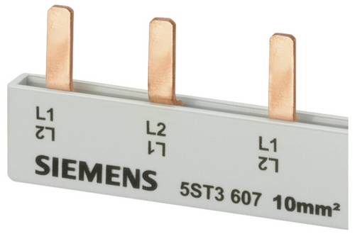 Siemens 5ST3657 Stiftsammelschiene 16mm2, Sortiment mit: 20x 5ST3643+10x 5ST3644 Stiftsammelschiene 1St.