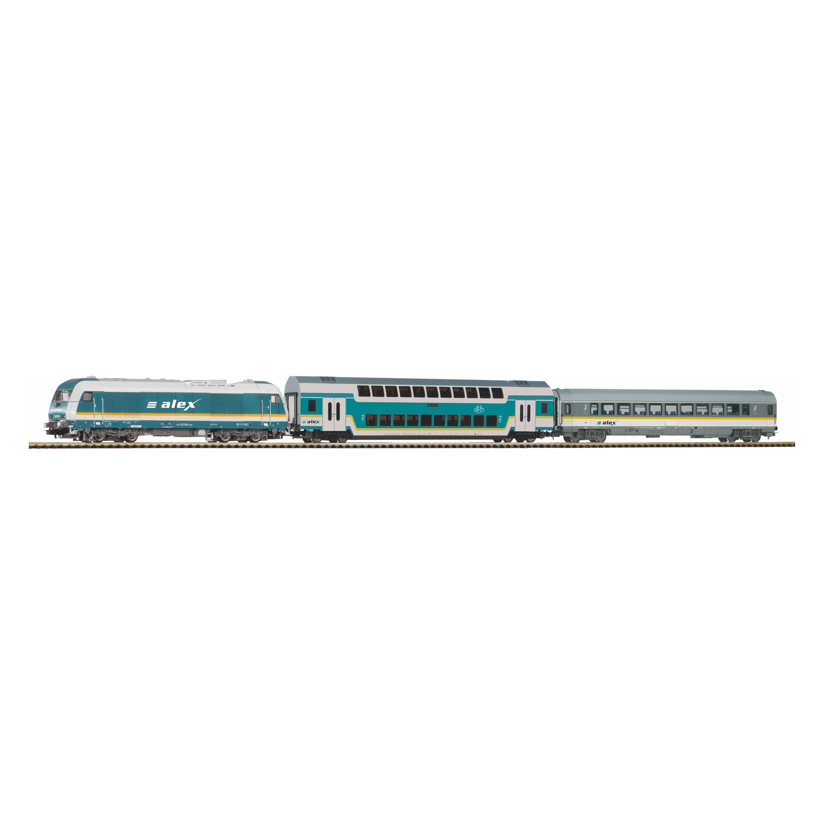 Piko 57139 H0 Start-Set Personenzug"Alex" (Spur H0) (57139)