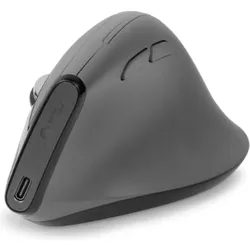 Bakker Elkhuizen BakkerElkhuizen Maus Grip Pro Vertical Mouse wirless retail (Kabellos), Maus, Schwarz, Gelb, Grau