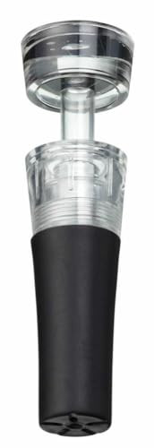 BarCraft Vacuüm Wijnstopper - Siliconen en Plastic - 8 cm
