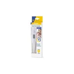 Lifemed digitales Fieberthermometer | Schnelle Temperaturmessung mit Fieberalarm und Display