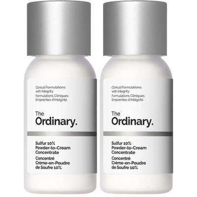 The Ordinary Sulfur 10% PowdertoCream Concentrate 5g x2 2x5 g Pulver