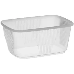 VEPATIM 100x Rechteckbecher klar 250 ml (PP)