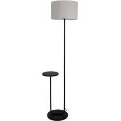 Stehleuchte Tordis Schwarz/Weiß max. 40 Watt