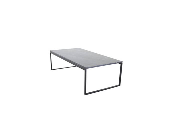 Furnlux Couchtisch Estelle Schwarz 60x120x36 cm, Metall, 60x36x120 cm, Wohnzimmer, Wohnzimmertische, Couchtische