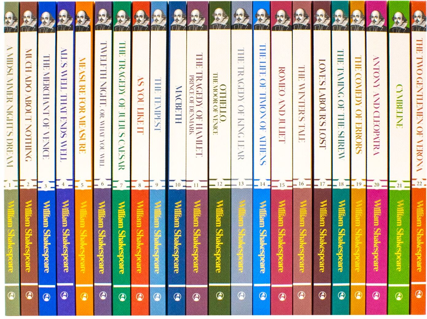 Classic Editions The William Shakespeare Collection 22 Books Hardcover Box Set