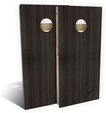 Skip's Garage Malaysian Blackwood Outdoor Cornhole Board Set