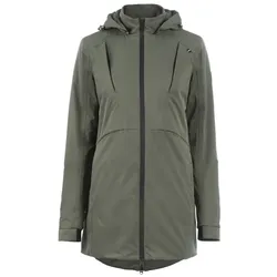 Cavallo Damen Funktionsparka GINI oliv leicht wattiert Jacke wasserfest Sportswear HW 2023, Größe: 40