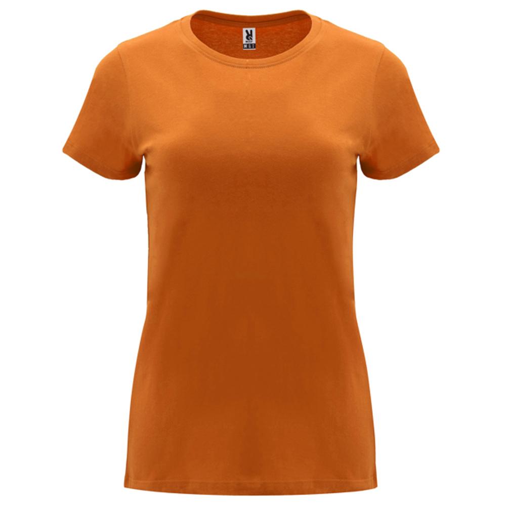 Roly Dames/Dames Capri T-Shirt (Oranje)