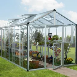 Vitavia Aktionsangebot (inkl. 100 Euro Zubehör): Gewächshaus "Zeus 13800",aluminium eloxiert,13,8 m2