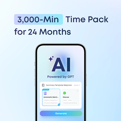 soundcore 3,000 mins Time Pack