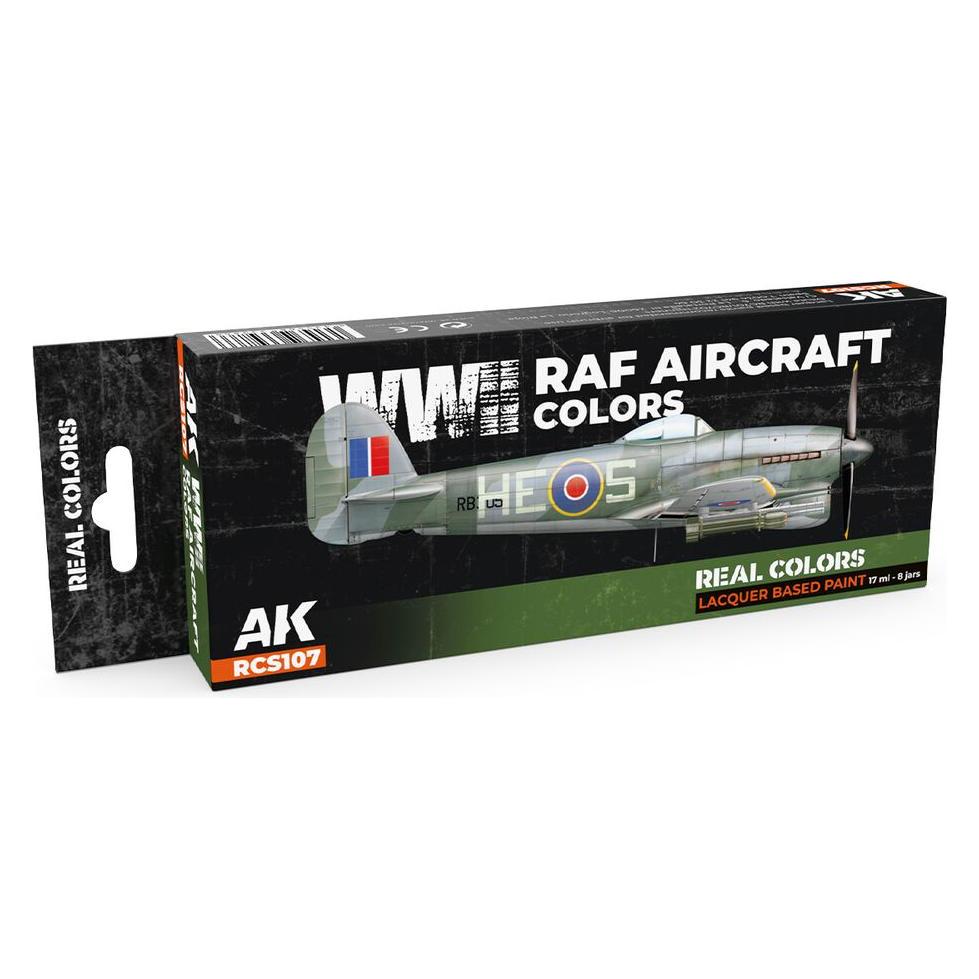 AK Interactive WWII RAF Aircraft Colors SET (RCS107)