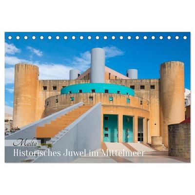 Malta – Historisches Juwel im Mittelmeer (Tischkalender 2027 DIN A5 quer), CALVENDO Monatskalender