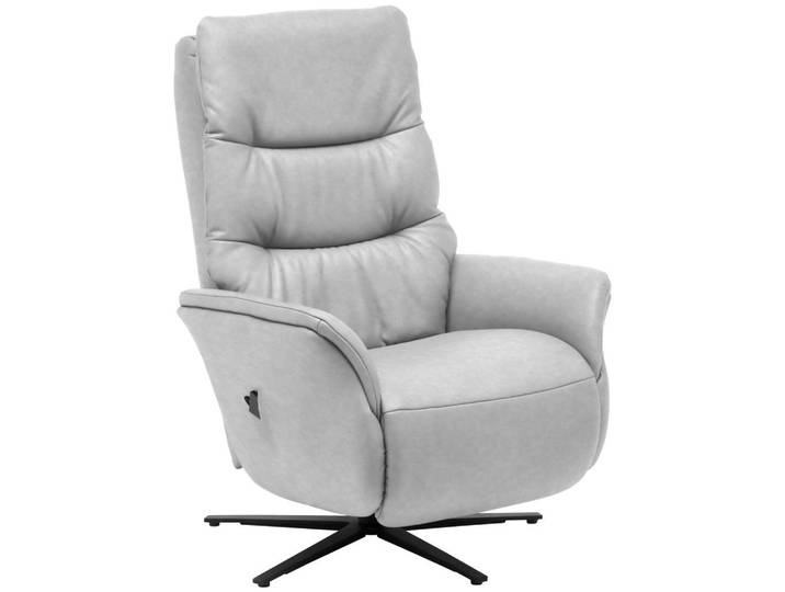 Himolla Massagesessel, Hellgrau, Metall, Echtleder, Nappaleder, 74x114x97 cm, Fußauswahl, Lederauswahl, Stoffauswahl, Relaxfunktion, Netzbetrieb, Massagefunktion, Wohnzimmer, Sessel, Massagesessel