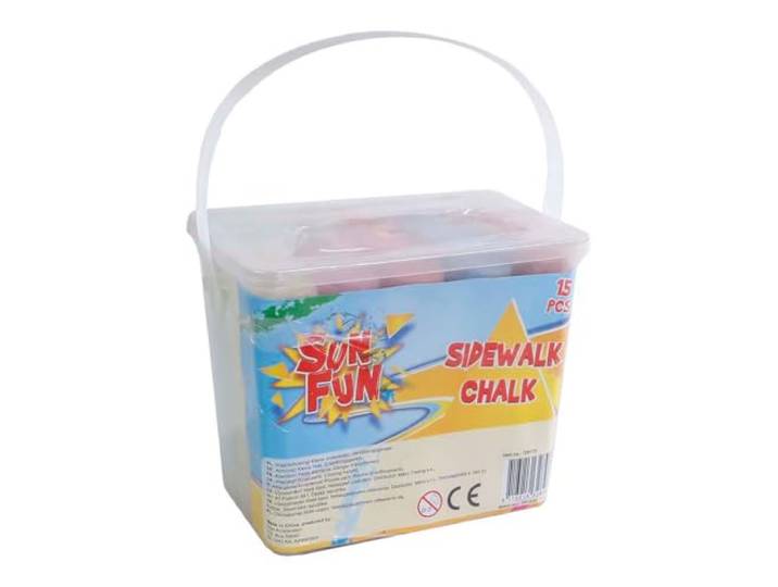 Van Manen stoepkrijt junior 11cm 15 stuks