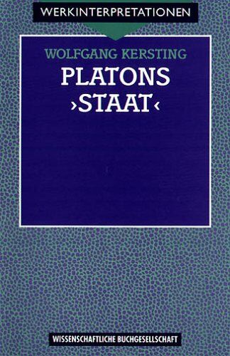 Wolfgang Kersting - Platons Staat - Preis vom 30.09.2026 09:01:18 h