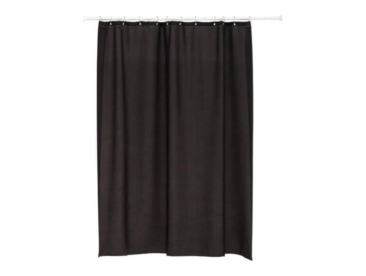 Duschvorhang Crisp, Johann Jakob, schwarz, Polyester