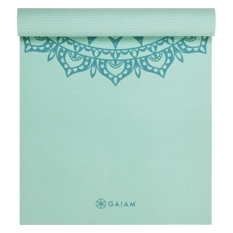 Gaiam 5 mm Classic Printed Yoga Mat (5 mm) (66021)