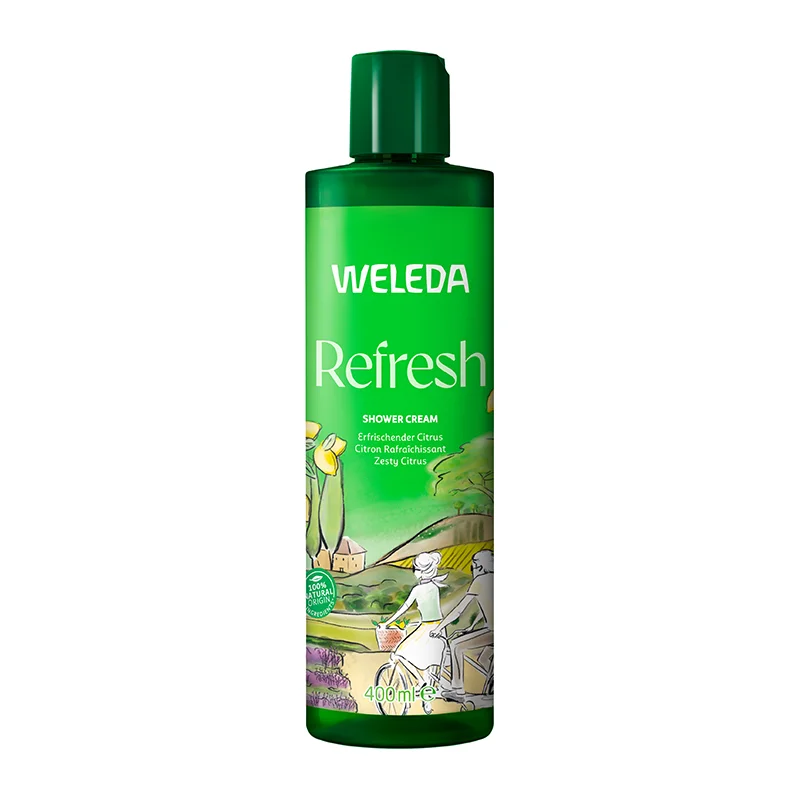 Weleda Refresh Shower Cream Citrus, 400ml 005751X9
