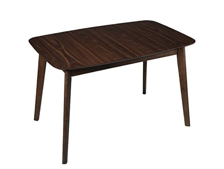 DONREGALOWEB Ausziehbarer Esstisch aus Holz in Nussbaum