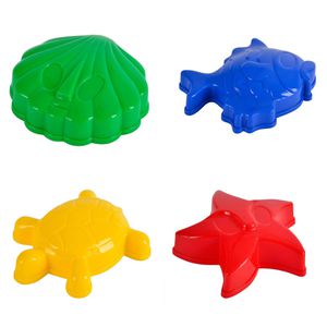 Simba Sandspielzeug 107101146, Sandformen, mit 4 Sandformen, 4 Teile