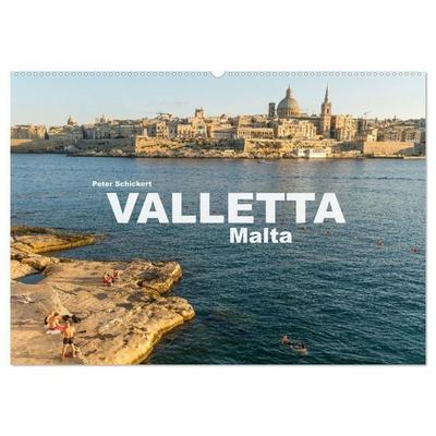 Valletta - Malta (Wandkalender 2027 DIN A2 quer), CALVENDO Monatskalender