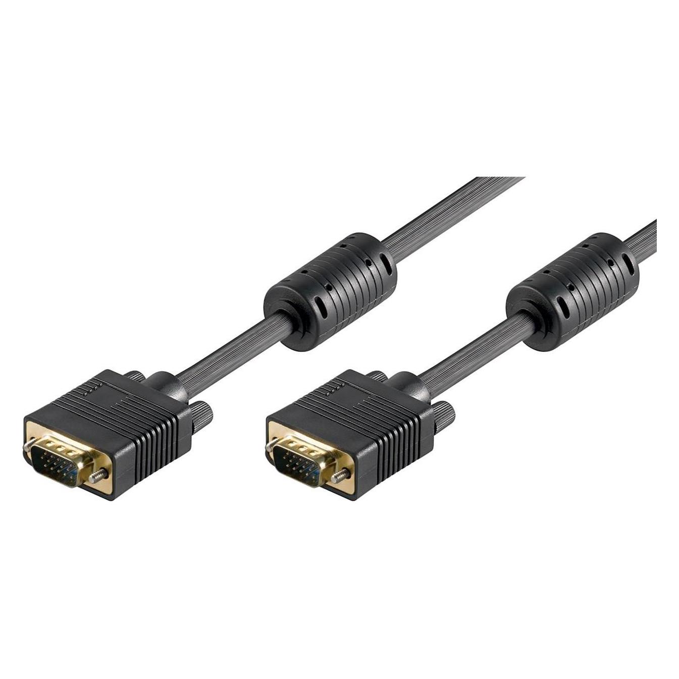 Goobay Full HD SVGA Monitorkabel, vergoldet (3 m) (50489)