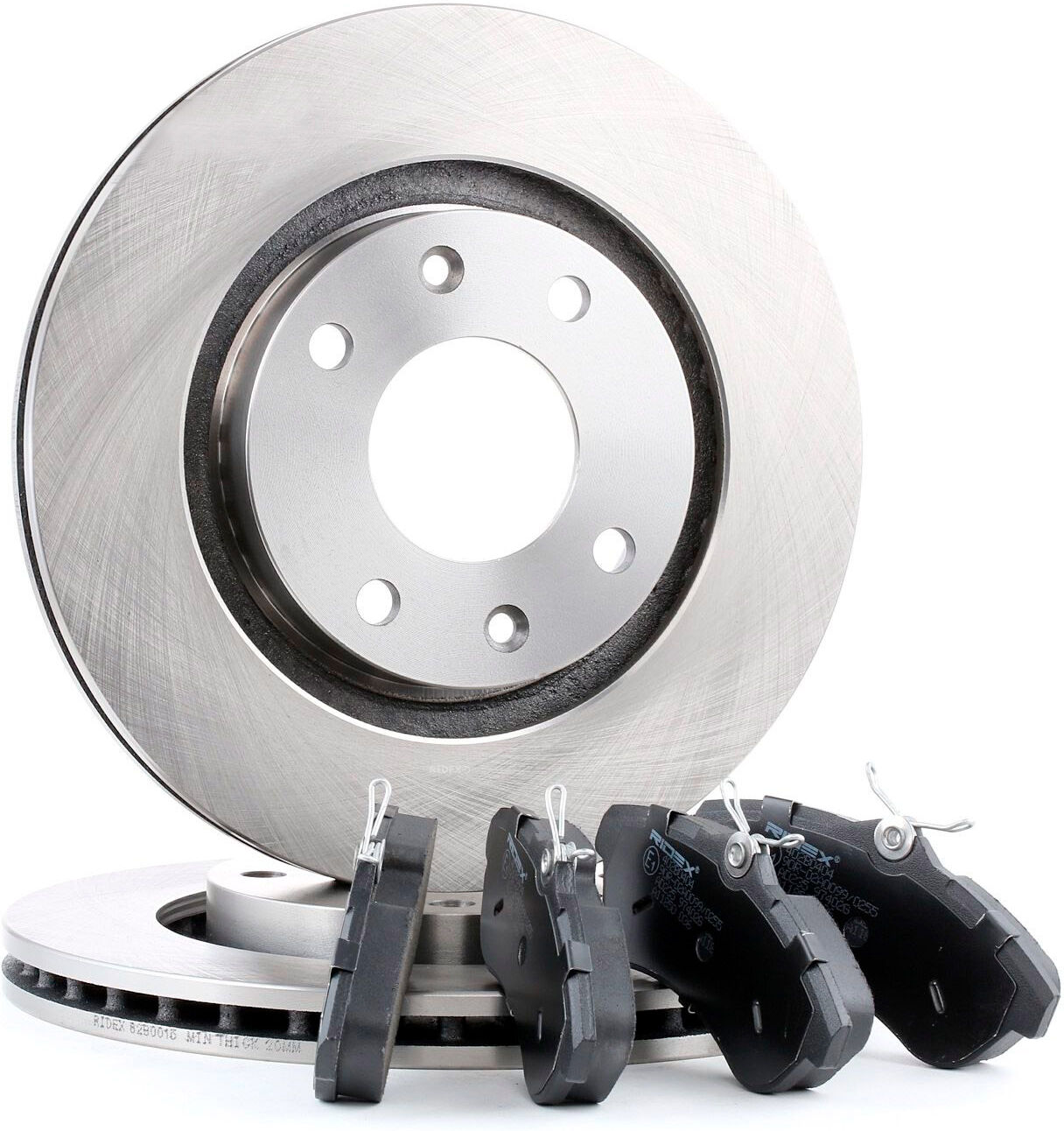 RIDEX 3405B0191 Brake discs and pads set