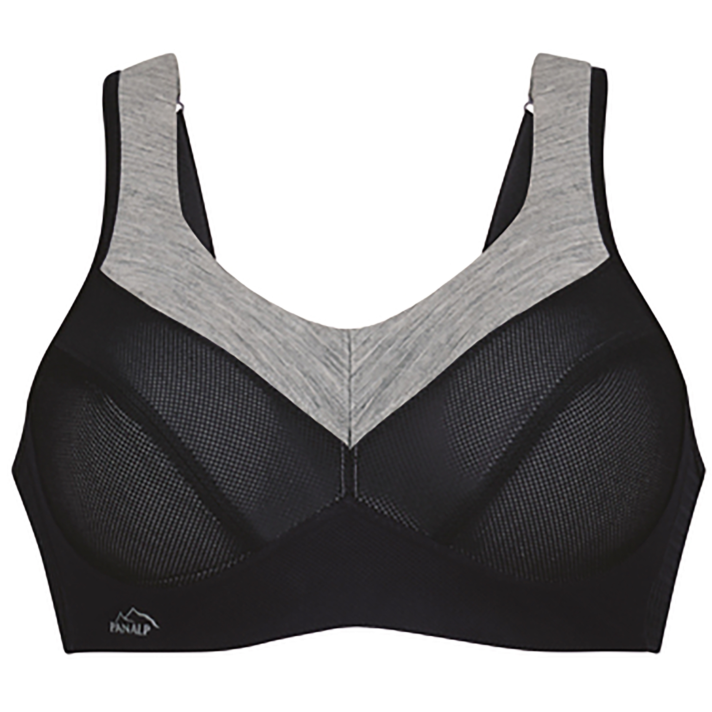 Anita PanAlp Merino Wolle Sport BH Damen Sport-BHs schwarz Größe 80E Hautfreundlich Merinowolle